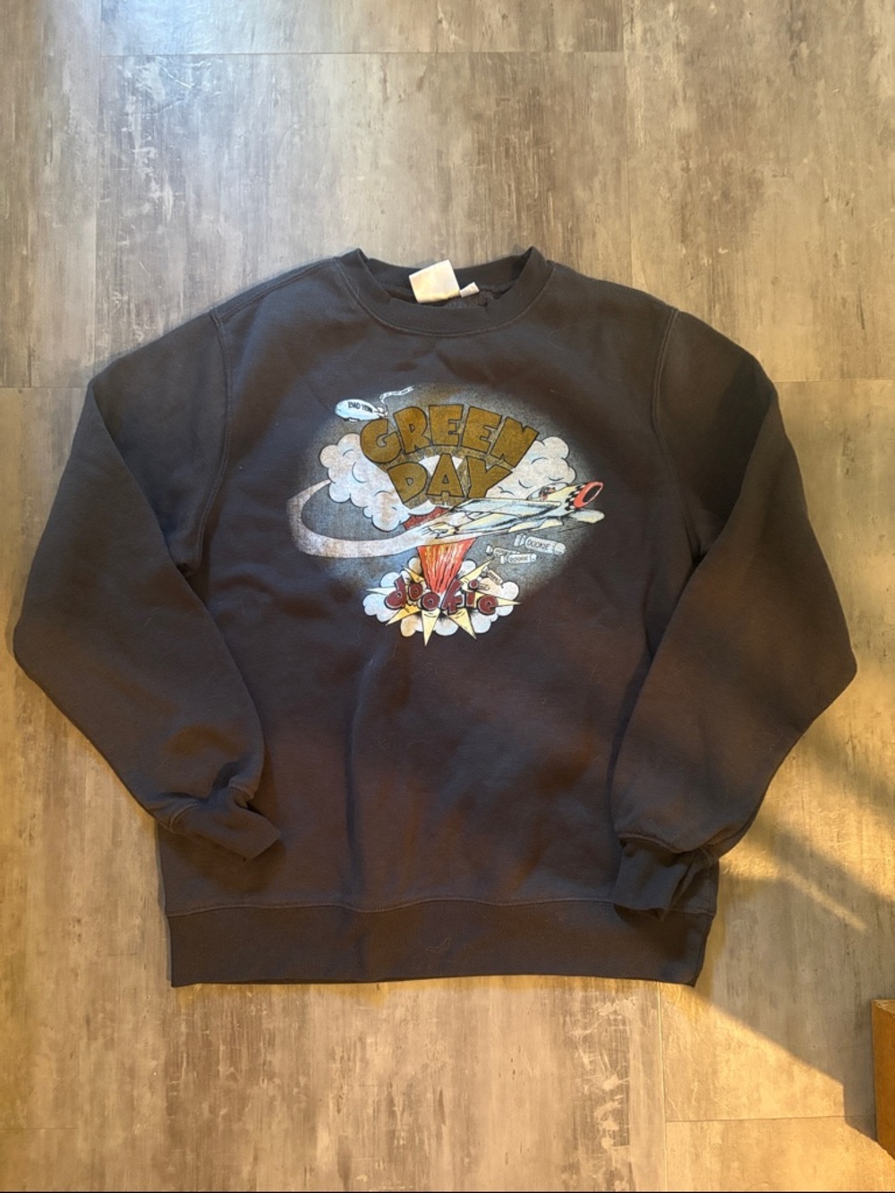 Green Day Crewneck Sweatshirt - dark gray